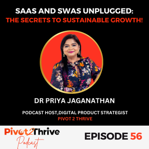 Episode 56 :  SaaS and SwaS Unplugged:  The Secrets to Sustainable Growth!