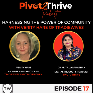 Harnessing the Power of Community with Verity Hare of TradieWives