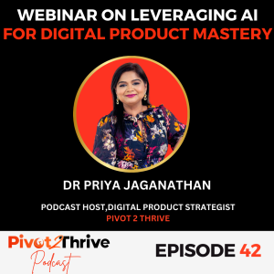 Episode 42 : Webinar on  Leveraging AI for Digital Product Mastery