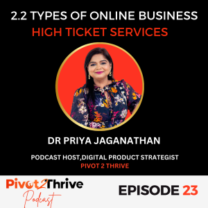 2.2 Types of Online Business - High ticket services