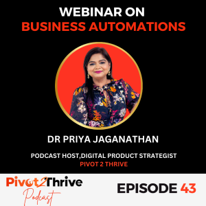 Episode 43 : Webinar on Business Automation