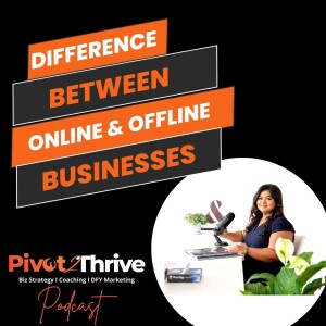 1.2 Difference between Online and Offline Business