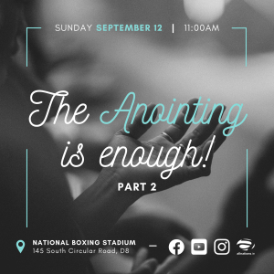 Pastor John Ahern - The Anointing is Enough (part two)