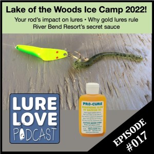 Best lures for Lake of the Woods ice fishing!