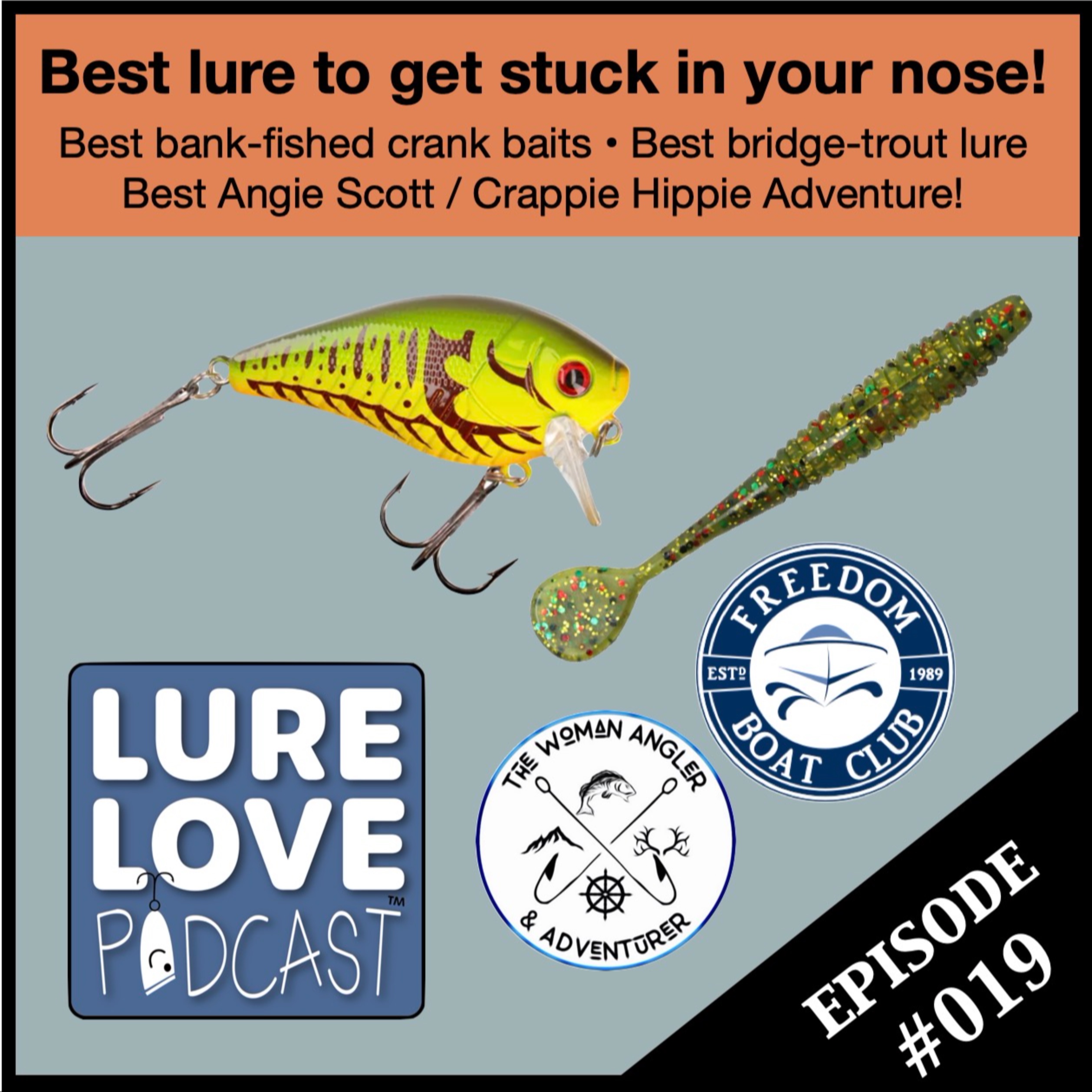 The best lure to get stuck in your nose! Image