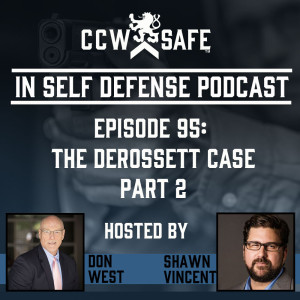 In Self Defense - Episode 95: The John DeRossett Case - Part 2: Stand-your-ground and self-defense immunity
