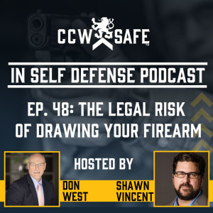 In Self Defense - Episode 47: The Legal Risk of Drawing Your Firearm