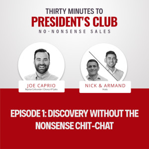 1: Discovery without the nonsense chit-chat (Joe Caprio, Cofounder @ Reprise, former VP Sales @ Chorus)