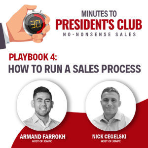 Playbook 4: How to run a sales process