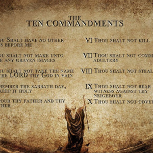 Eric Carlson - The 10 Commandments