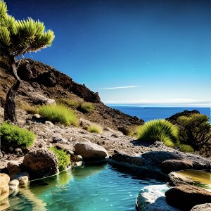 Aegean Serenity: The Hot Springs of Palea Kameni