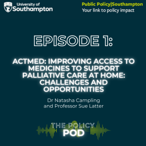 ActMed: Improving access to medicines to support palliative care at home: challenges and opportunities