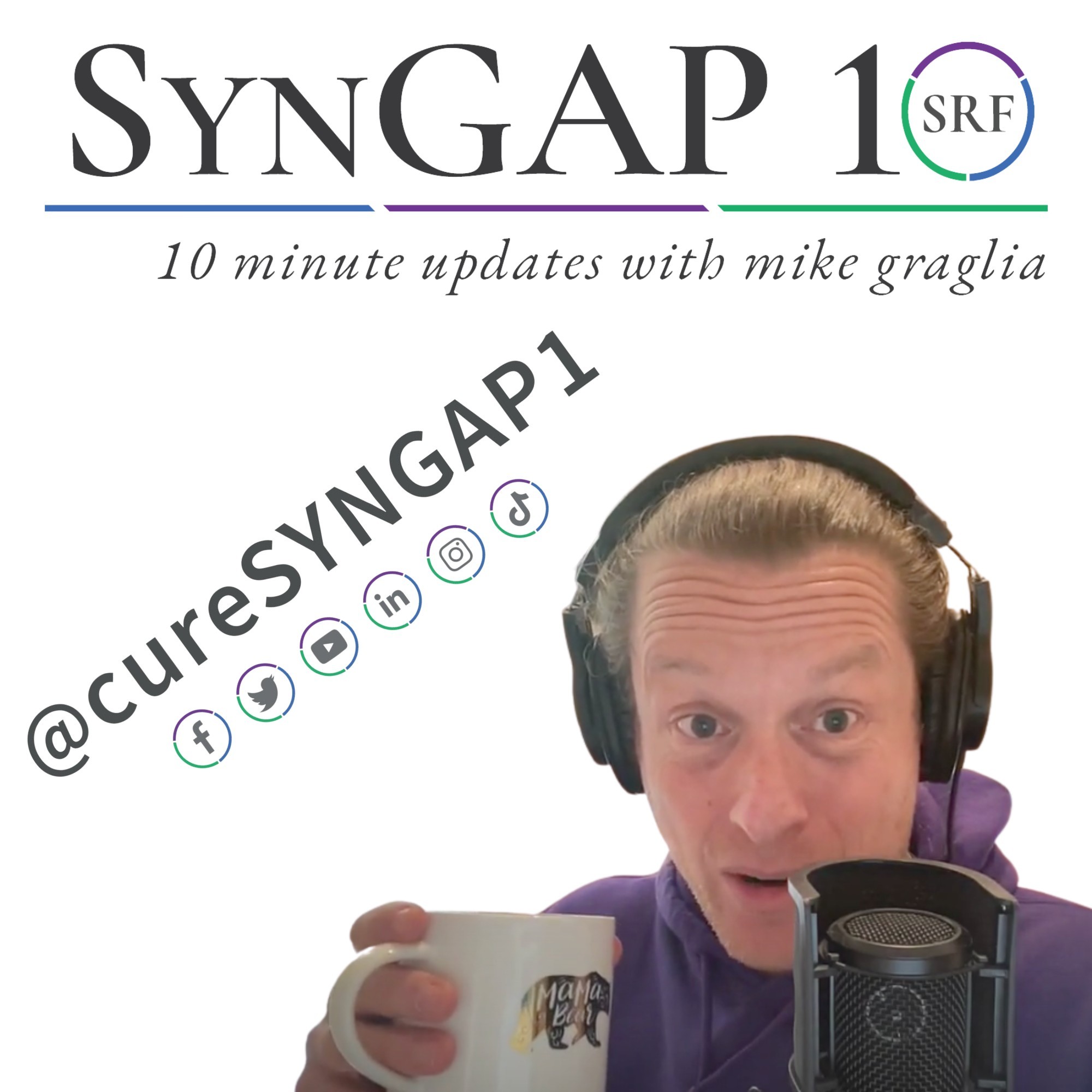 SynGAP10 weekly 10 minute updates on SYNGAP1