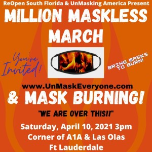 Episode 1282 - Million Maskless March in Fort Lauderdale Beach