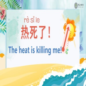 热死了(rè sǐ le)! The heat is killing me!