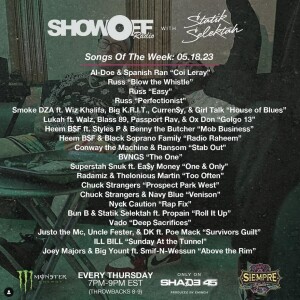 Show Off Radio - Statik Selektah 18 May 2023