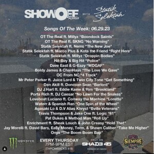 Show Off Radio - Statik Selektah 29 June 2023