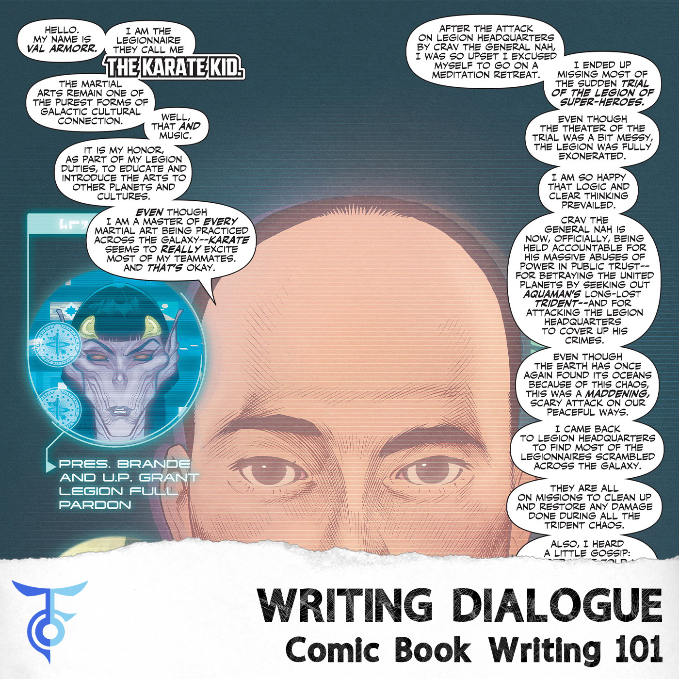 Writing Believable Comic Book Dialogue With ron Sparrow And Mark Pellegrini