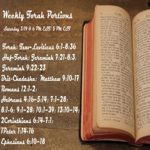 Torah Portions:TZAV