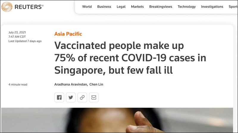 VAX ATTACKS Singapore seeing chronic illness explosion after reaching 81 percent vaccination rate