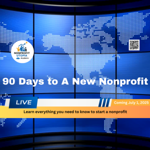 90 Days To A New Nonprofit
