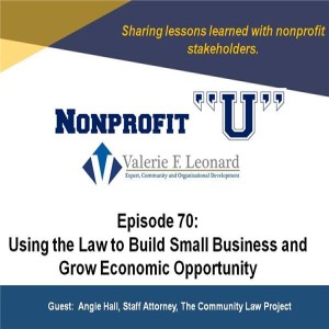 Using the Law to Build Small Business and Grow Economic Opportunity