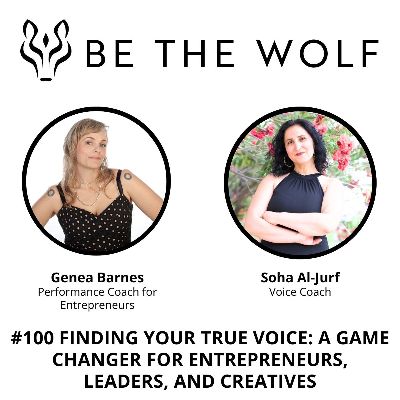 #100 Finding Your True Voice: A Game Changer for Entrepreneurs, Leaders, and Creatives with Voice Coach Soha Al-Jurf