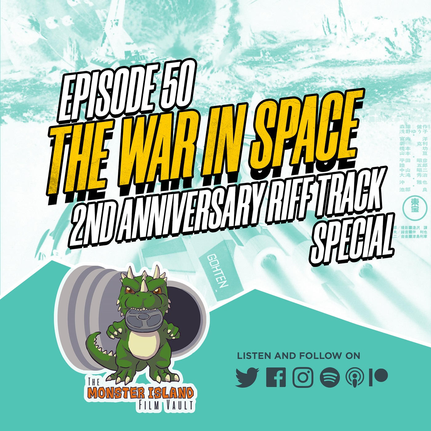 Episode 50: ‘The War in Space‘ | 2nd Anniversary Riff Track Spectacular!