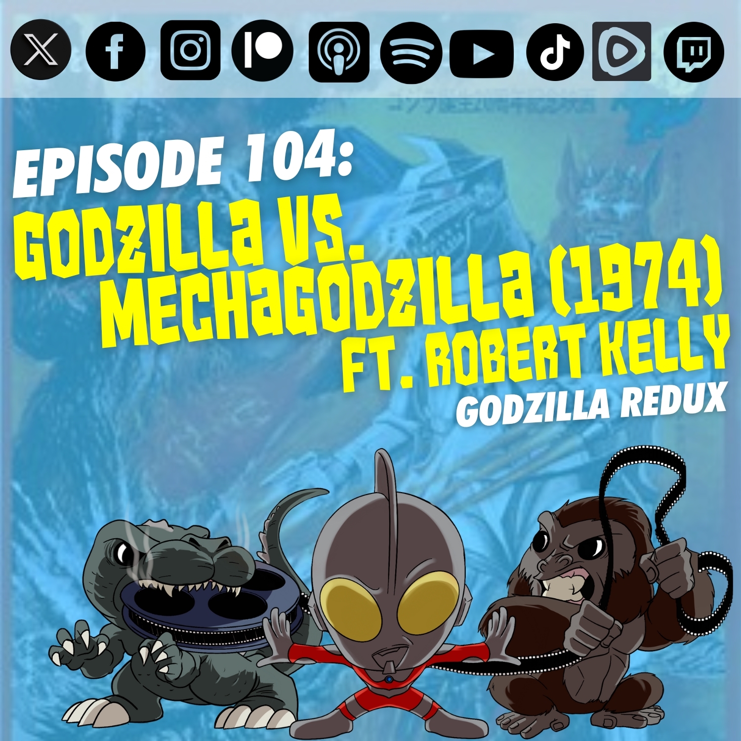 Episode 104: ‘Godzilla vs. Mechagodzilla’ (1974) | Ft. Robert Kelly of Record All Monsters | Godzilla Redux