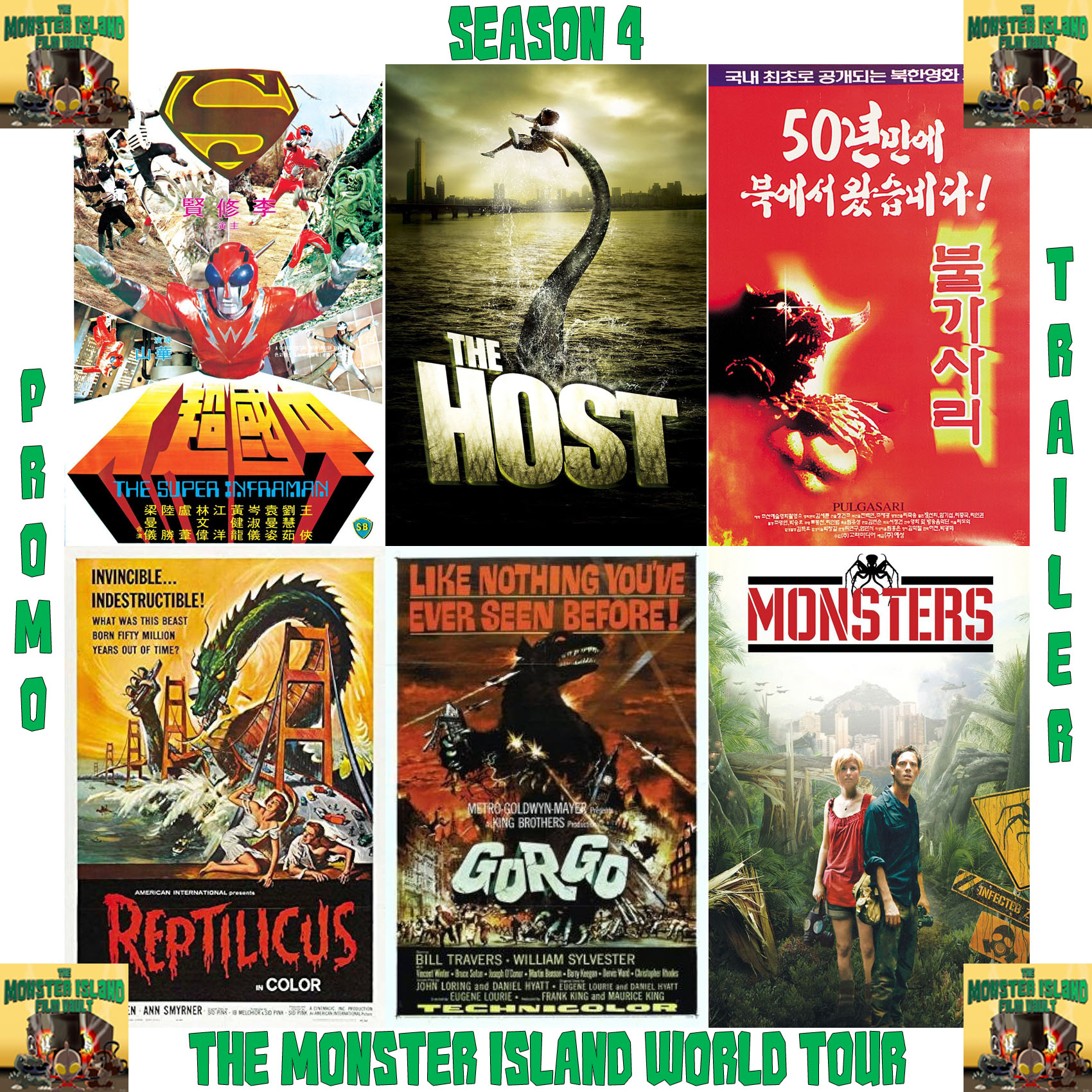 Episode 81.5: Season 4 Promo Trailer – “The Monster Island World Tour”