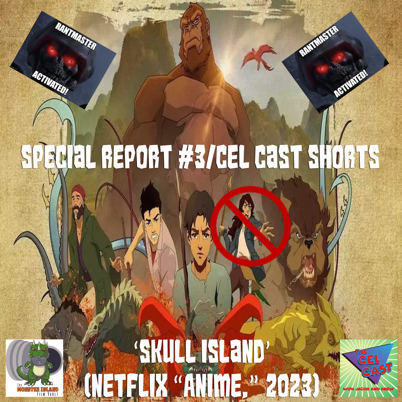 Special Report #3: ‘Skull Island’ (Netflix “Anime,” 2023) | Ft. The Cel Cast