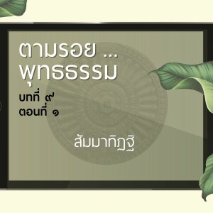 ตามรอย.. พุทธธรรม บทที่ ๙ ตอนที่ ๑ :: สัมมาทิฏฐิ