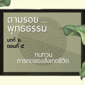 ตามรอย.. พุทธธรรม บทที่ ๒ ตอนที่ ๕ :: ทบทวนการทดลองสังเกตชีวิต