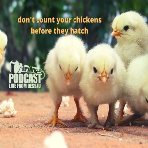 It takes an idiom to know one. No. 11 - don‘t count your chickens before they hatch