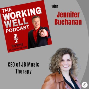 #025 - Music, Playlists, Productivity and Corporate Performance (with Jennifer Buchanan)