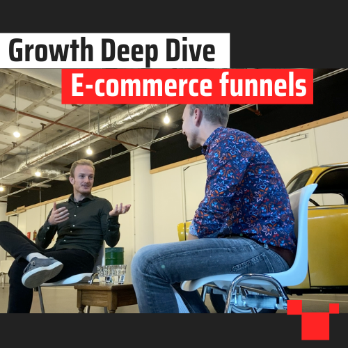 E-commerce Funnels met Ewoud Uphof - Growth Deep Dive #6 met Jordi Bron Image