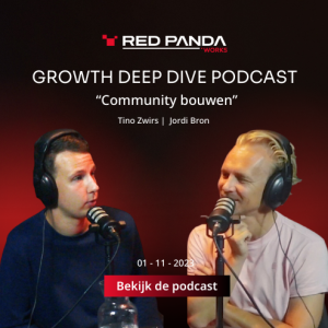“Community bouwen” met Tino Zwirs #70 Growth Deep Dive Podcast