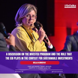 Episode 66: A discussion on the INVESTEU Program and the Role that the EIB plays in the context for sustainable investments