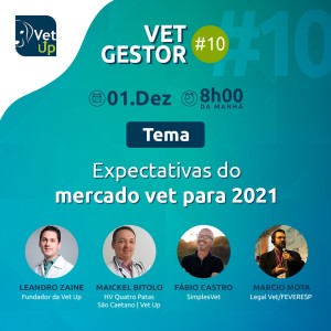 Vet Gestor #10 - Expectativas do mercado vet para 2021