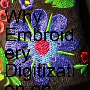 Why Embroidery Digitization on Demand - Custom Embroidery