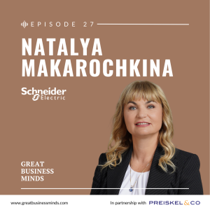 Ep. 27 - 'AI will not create a real Mona Lisa', with Natalya Makarochkina – Great Business Minds