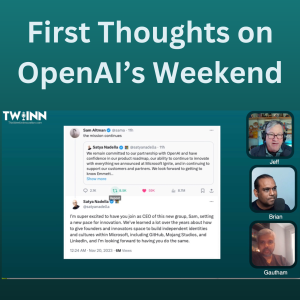 First Thoughts on OpenAI’s Weekend