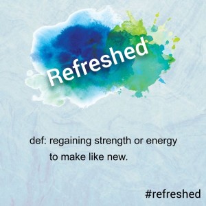 Refreshed: The Spice of Life