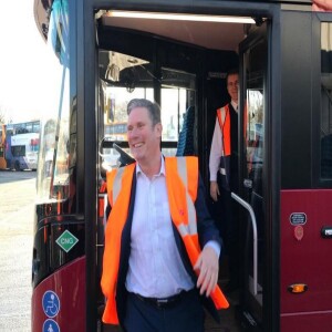 Starmer says get the bus, if you are a plumber!