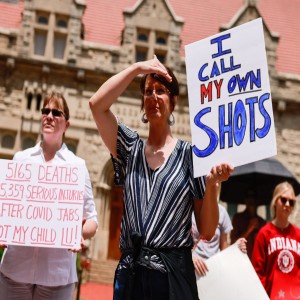 Fake media confect fake ”anti-vaxx” narrative!