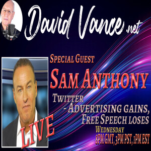 Wednesday LIVE with Sam Anthony. The future of Twitter?