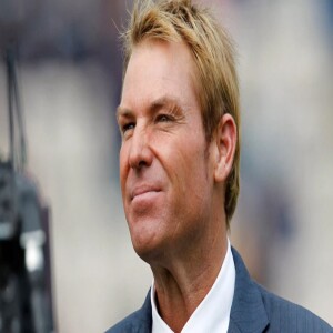 Shane Warne - bowled out by the Clot Shots