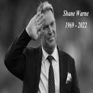 Shane Warne dead.