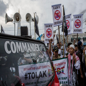 Million Muslim March against LGBTQ indoctrination.