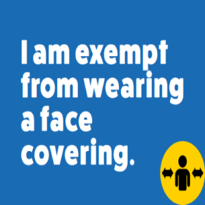 No exemptions from mask wearing!